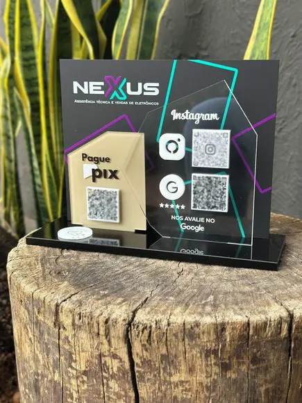 Placa de Pix - Personalizada 11 - Nexus