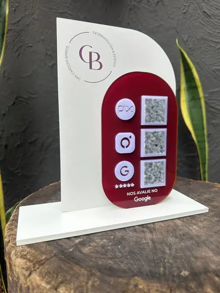 Placa de Pix - Personalizada 2 - Cb