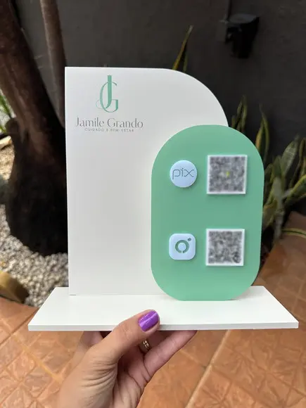 Placa de Pix - Personalizada 2 - Jamile Grando