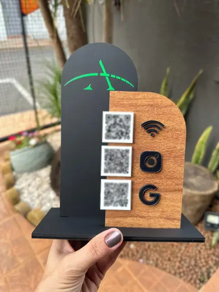 Placa de Pix - Personalizada 4