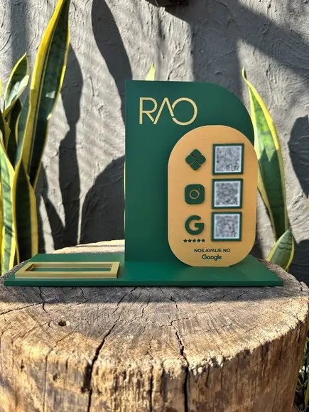 Placa de Pix - Personalizada 4 - Rao