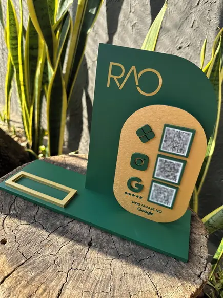 Placa de Pix - Personalizada 4 - Rao