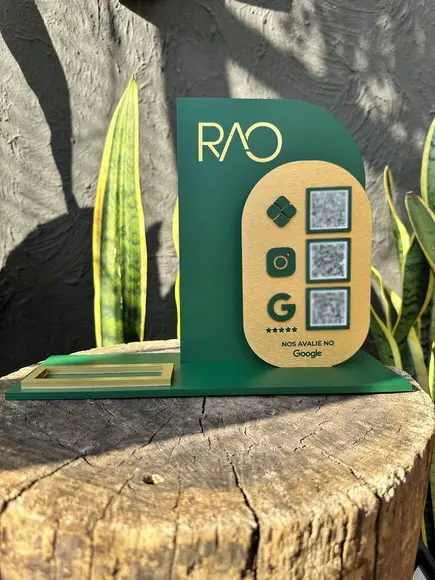 Placa de Pix - Personalizada 4 - Rao