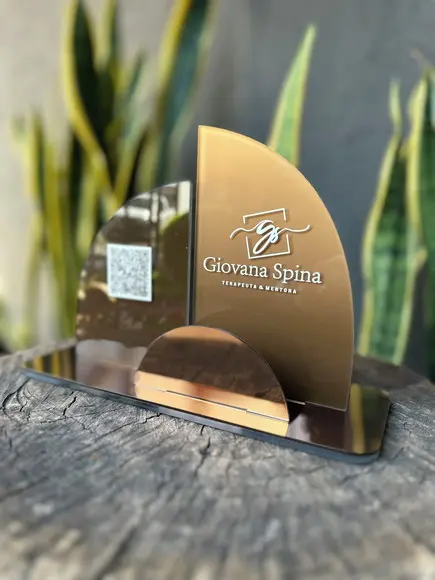 Placa de Pix - Personalizada 5 - Giovana Spina