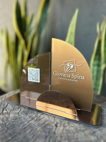 Placa de Pix - Personalizada 5 - Giovana Spina