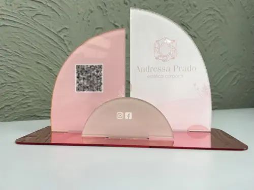 Placa de Pix - Personalizada 5-andressa P. Estetica Corporal