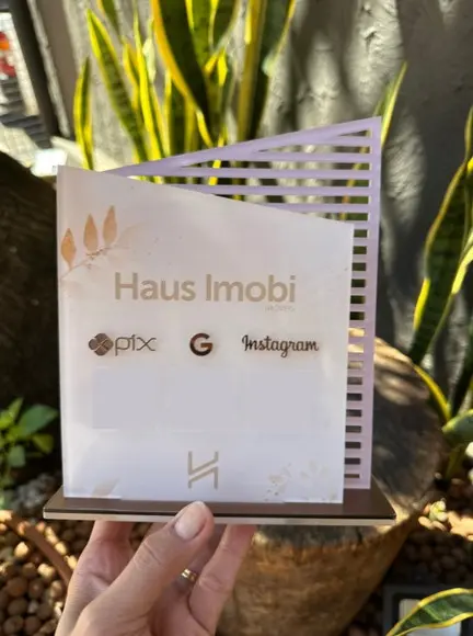 Placa de Pix - Personalizada 7 - Haus Imob