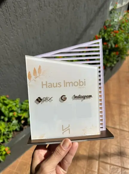 Placa de Pix - Personalizada 7 - Haus Imob
