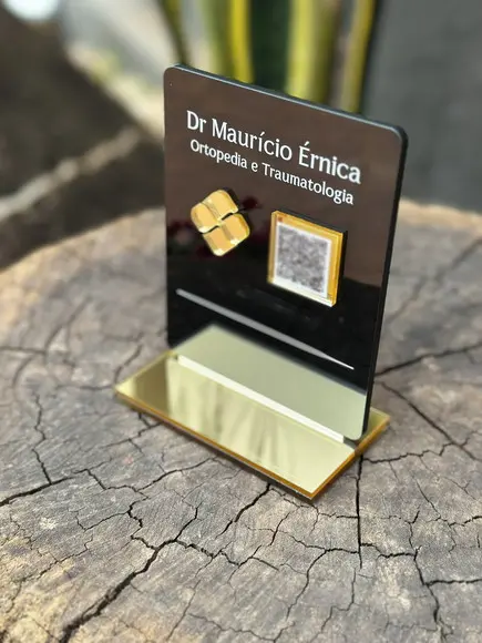 Placa de Pix - Personalizada 8 - Dr. Maurício Ortopedia
