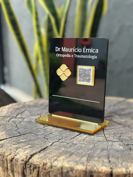 Placa de Pix - Personalizada 8 - Dr. Maurício Ortopedia