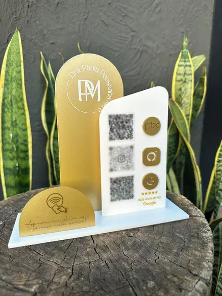 Placa de Pix - Personalizada 9 - Dra. Paula Pessanha