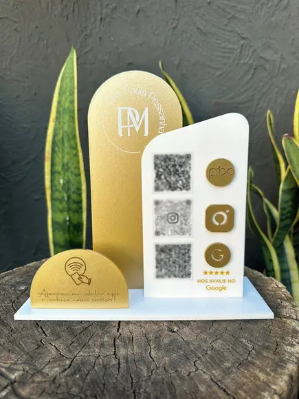 Placa de Pix - Personalizada 9 - Dra. Paula Pessanha