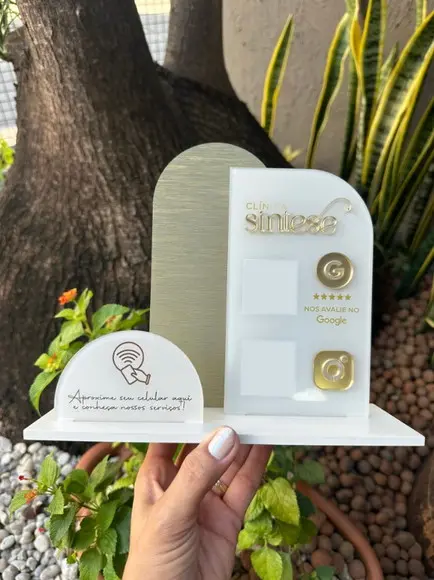 Placa de Pix - Personalizada 9 - Sintese
