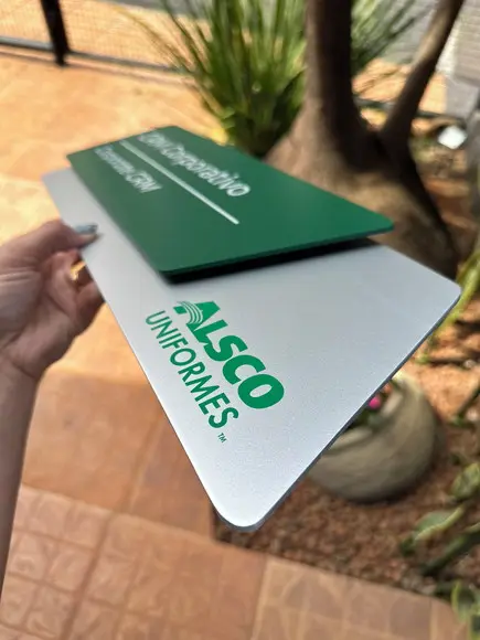 Placa de Sala - Modelo Onix Formato Personalizado 45x15