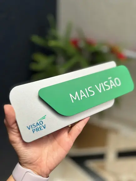 Placa Identificação de Sala - Modelo Adamantium