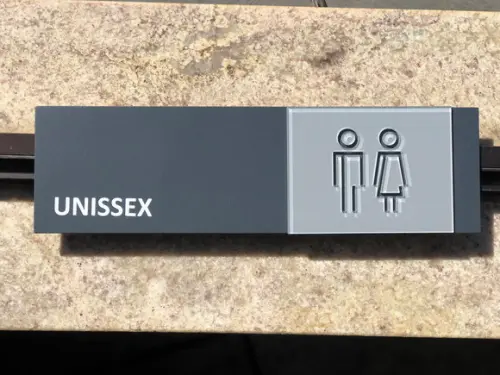 Placa Identificação de Sala - Modelo Fuchsita Acrilico
