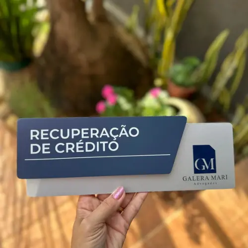 Placa Identificação de Sala - Modelo Onix
