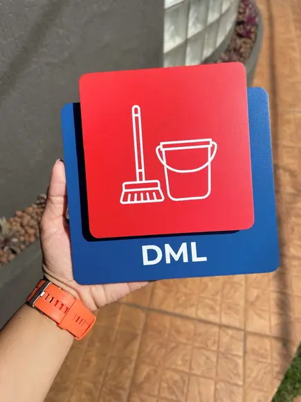 Placa Identificação Dml