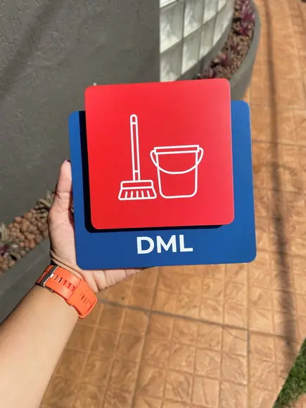 Placa Identificação Dml