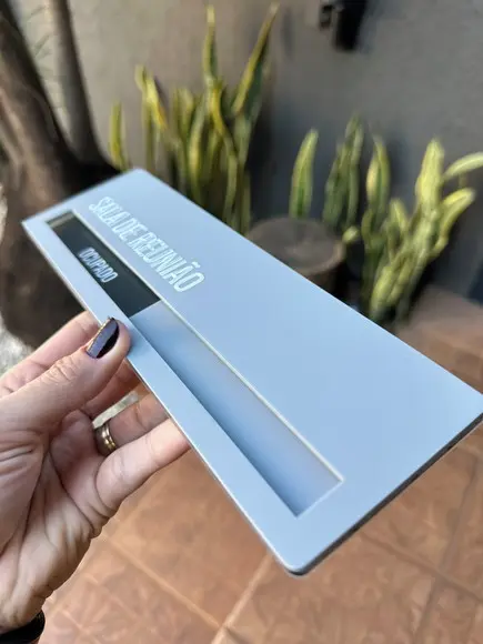 Placa Identificação Porta - Livre Ocupado