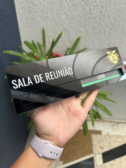 Placa Identificação Porta - Livre Ocupado