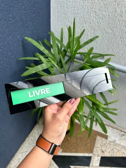 Placa Livre e Ocupado