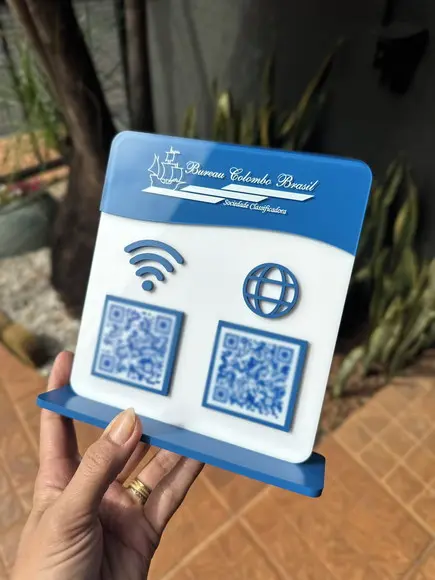 Placa Pix Personalizada 15