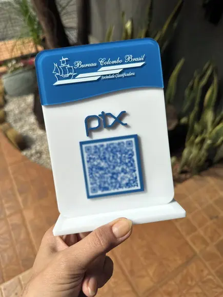 Placa Pix Personalizada 16