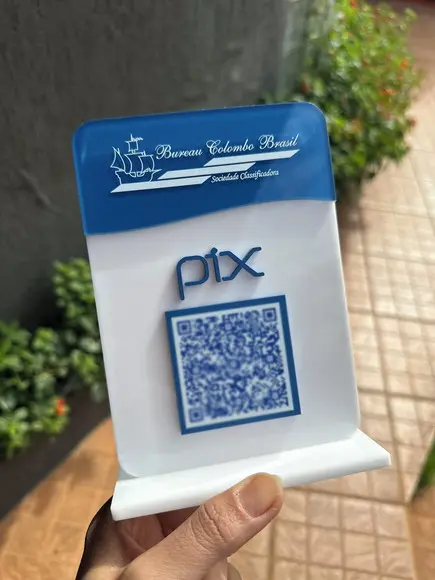 Placa Pix Personalizada 16