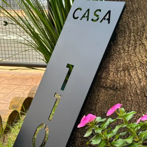 Placa Residencial - Número Casa 70x30