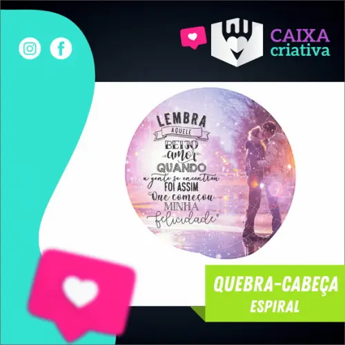 Quebra Cabeça Espiral