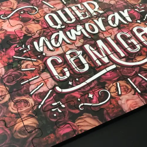 Quebra cabeça quer namorar comigo