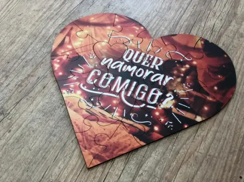 Quebra cabeça quer namorar comigo?