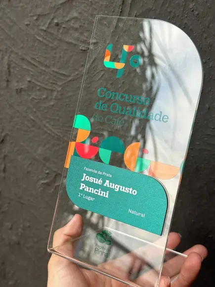 Troféu Homenagem em Acrílico