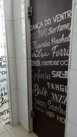 Adesivo Jateado Ritmos Dança