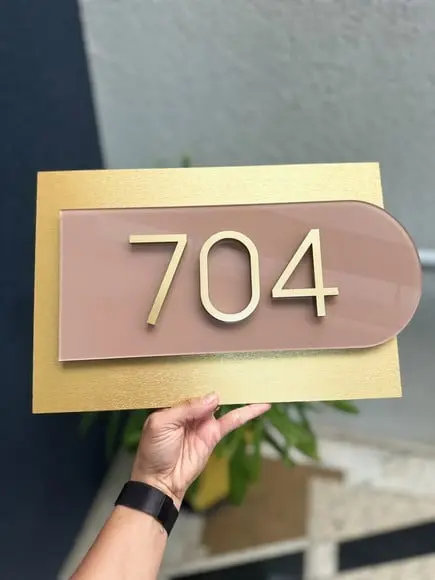Algarismo Personalizado 40x25