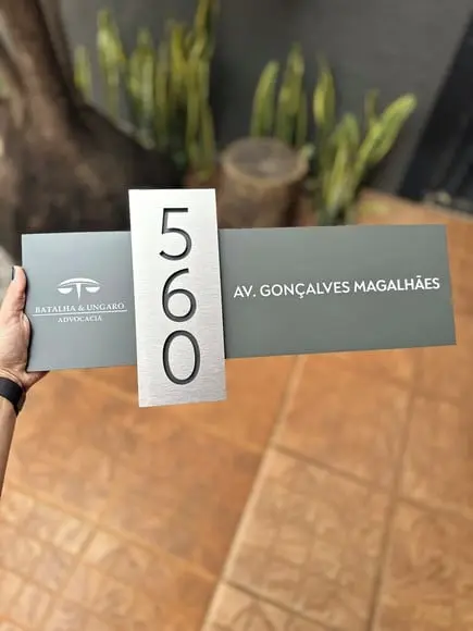Algarismo Personalizado 50cm x 24cm