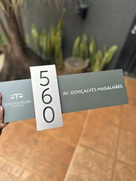 Algarismo Personalizado 50cm x 24cm
