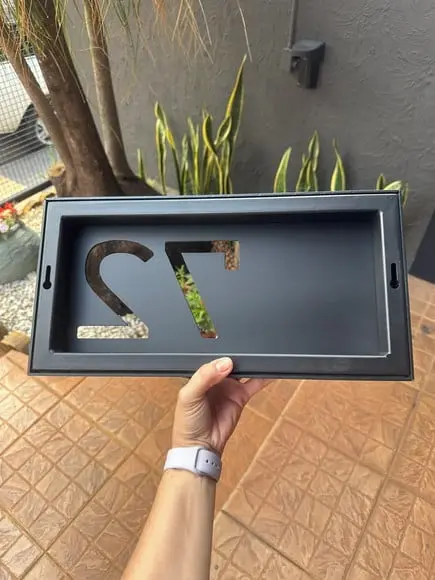 Algarismo Residencial Estruturado - 2 Dígitos 15x40