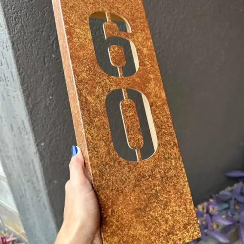Algarismo Residencial Estruturado - 2 Dígitos 15x40