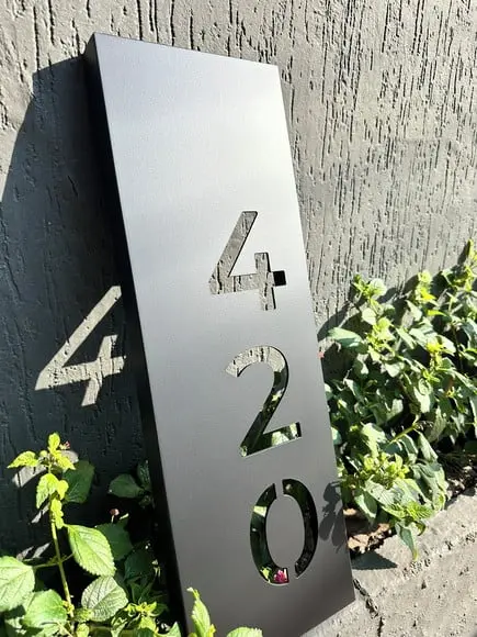 Algarismo Residencial Estruturado - 3 Dígitos 20x60