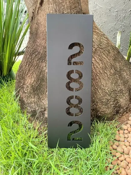 Algarismo Residencial Estruturado - 4 Dígitos 20x60