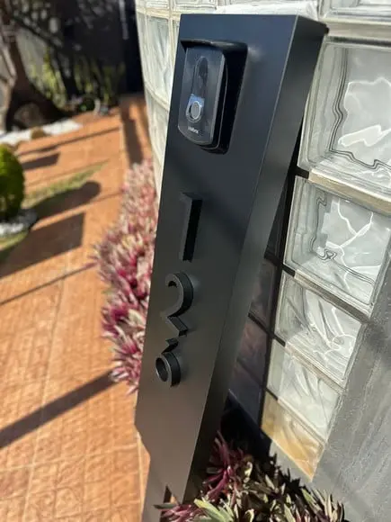 Algarismo Residencial para Jardim - Acm e Interfone