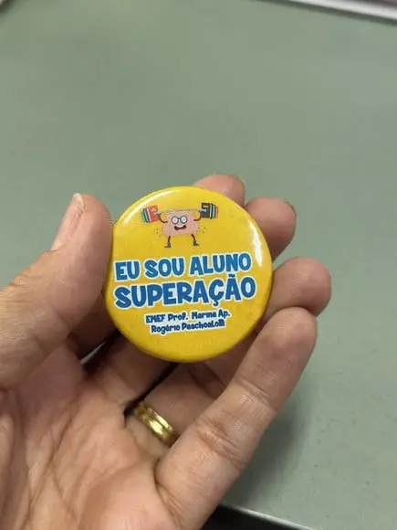 Botton Personalizado com Alfinete