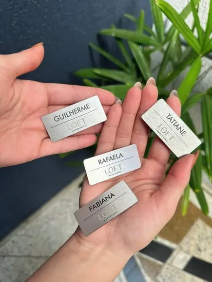 Broche Personalizado Seu Logo Fechamento Ímã