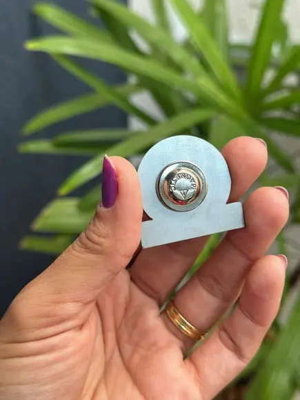 Broche Personalizado Seu Logo Fechamento Ímã