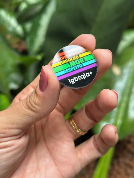 Broche Personalizado Seu Logo Fechamento Ímã