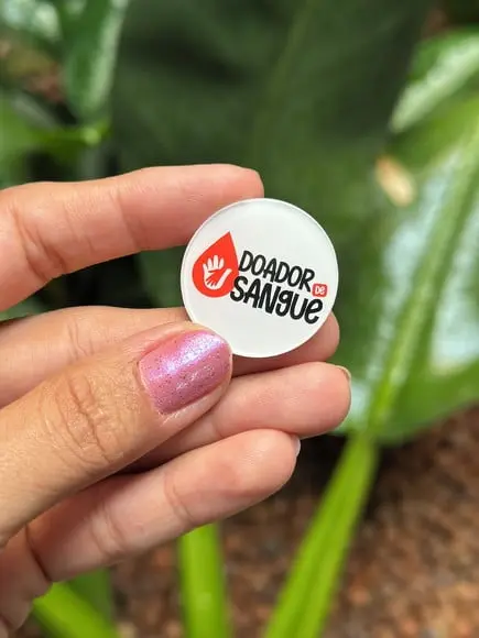 Broche Personalizado Seu Logo Fechamento Ímã