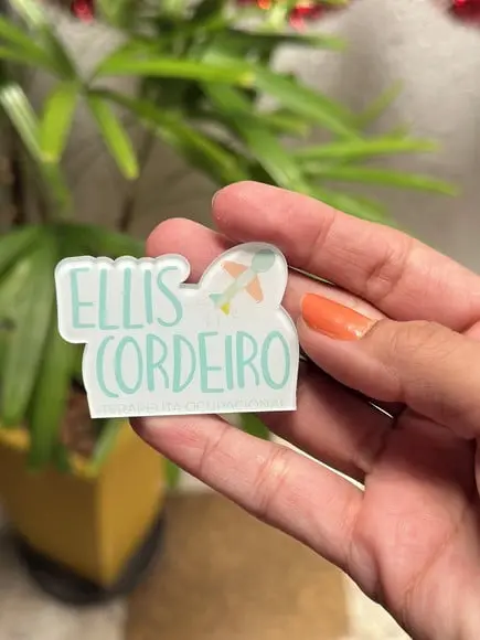 Broche Personalizado Seu Logo Fechamento Ímã
