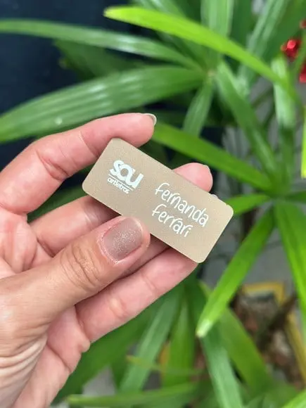 Broche Personalizado Seu Logo Fechamento Ímã